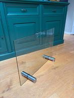 Gehard Glazen haardscherm (merk Zack), Huis en Inrichting, Ophalen, Zo goed als nieuw, Inbouwhaard, Houthaard