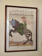 Completed and Framed Vogue Cover Puzzle Art, Ophalen of Verzenden, Rechthoekig Staand