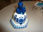 delfts blauwe deksel voor vaas, Antiek en Kunst, Antiek | Vazen, Ophalen of Verzenden