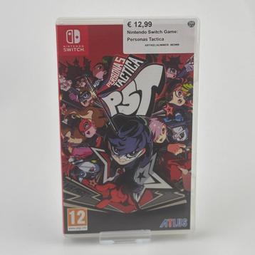 Nintendo Switch Game: Personas Tactica beschikbaar voor biedingen