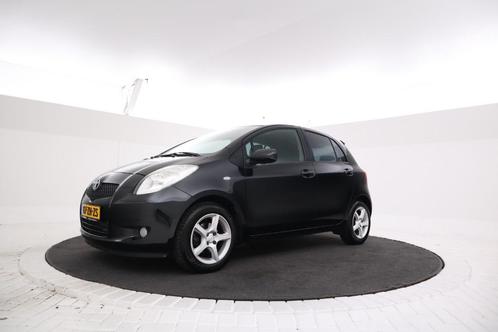 Toyota Yaris 1.3 16V Vvt-i 5DR 2008 Zwart, Auto's, Toyota, Particulier, Yaris, Centrale vergrendeling, Elektrische ramen, Isofix