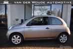 Nissan Micra 1.2 Mix 3DRS, 2010 Airco|27-09-2026 APK, Auto's, Stof, 4 cilinders, Bruin, Handgeschakeld