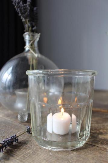 Oude Franse brocante confiturepot Nr.18 *Pronck & Praal* beschikbaar voor biedingen