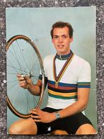 Jan van Houwelingen - kaart in wk-trui - wielrennen, Verzamelen, Verzenden, Zo goed als nieuw