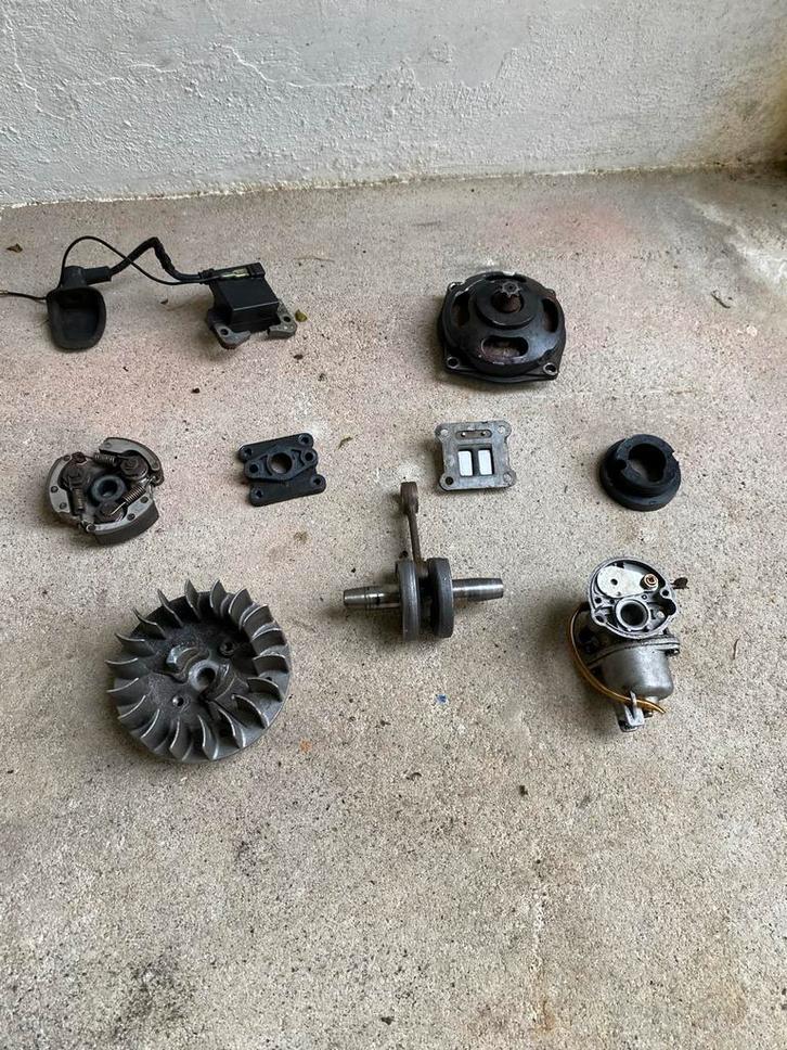 Minibike Onderdelen - Alles of Per Stuk!, Fietsen en Brommers, Brommeronderdelen | Algemeen, Gebruikt, Blok, Ophalen of Verzenden