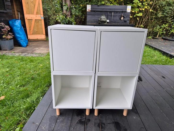 2x IKEA EKET Nachtkastjes, Huis en Inrichting, Kasten | Kledingkasten, Zo goed als nieuw, Minder dan 100 cm, Minder dan 50 cm