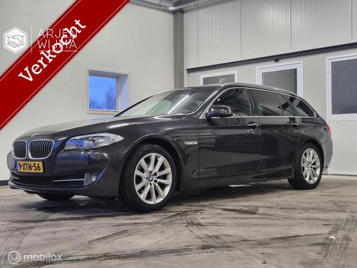 BMW 5-serie Touring 523i High Exe| F11|6 Cil + 8 Traps Aut., Auto's, BMW, Bedrijf, Te koop, 5-Serie, ABS, Airbags, Airconditioning