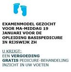 Pedicuremodel gezocht - EXAMEN ma-mid 19 januari in Rijswijk, Voetverzorging