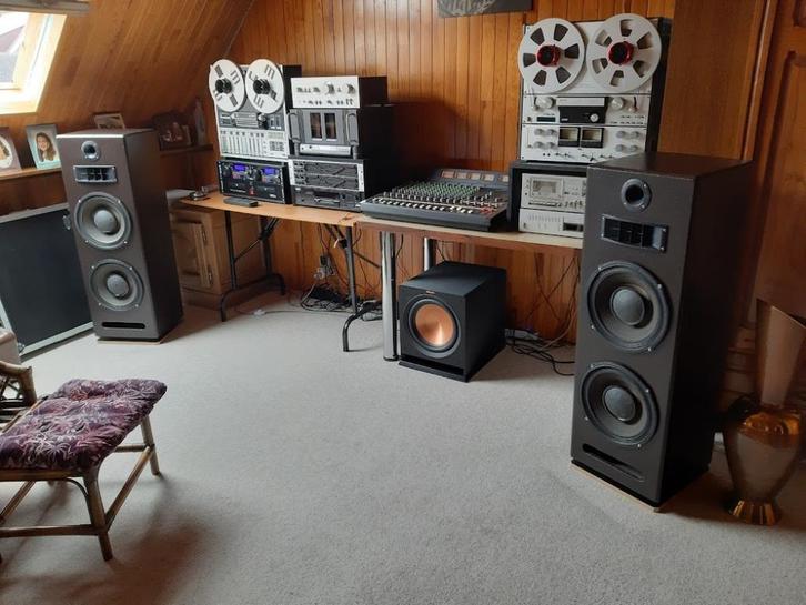 Complete P.A. installatie, Audio, Tv en Foto, Versterkers en Receivers, 120 watt of meer, Overige merken, Ophalen