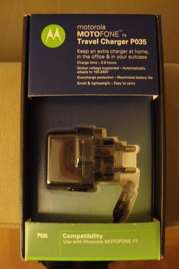 Motorola oplader F3 / W220 beschikbaar voor biedingen