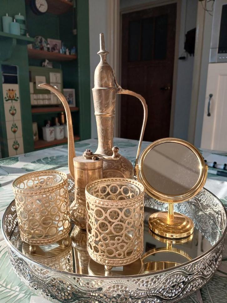 Mooie Oosterse Decoratieve Set, Huis en Inrichting, Woonaccessoires | Overige, Gebruikt, Ophalen of Verzenden