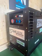 STAHLWERK SW-20KW Dieselgenerator – 20 kVA| 230V & 400V| ATS, Dieselolie, Geluidgedempt, Nieuw, Ophalen of Verzenden