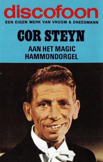 Cassettebandje Cor Steyn – Aan Het Magic Hammondorgel beschikbaar voor biedingen