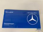 NOS onderhoudsboekje voor Mercedes-Benz W123 diesel, Auto diversen, Ophalen of Verzenden