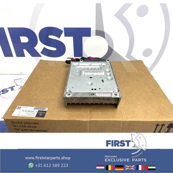 A2129002401 W212 HARMAN BECKER VERSTERKER origineel Mercedes, Auto diversen, Autoradio's, Ophalen of Verzenden