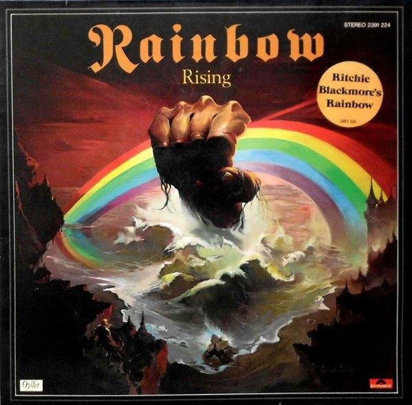 LP - Rainbow ‎– Rising, Cd's en Dvd's, Vinyl | Hardrock en Metal, Gebruikt, Ophalen of Verzenden
