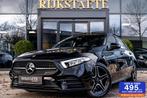 Mercedes A-klasse A250e AMG|PANO|18''|CAMERA|LED|SFEERVERL., Auto's, Gebruikt, 4 cilinders, Alcantara, Zwart
