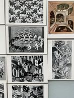 M.C.Escher. 10 ansichtkaarten, Antiek en Kunst, Kunst | Litho's en Zeefdrukken, Ophalen of Verzenden