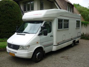 Mercedes Benz 412D 5 cil diesel automaat fleurette camper  beschikbaar voor biedingen