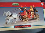 Brandkar met paarden  lemax, Ophalen of Verzenden, Gebruikt