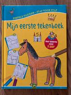 Mijn eerste tekenboek - Stap voor stap tekenen!, Boeken, Ophalen of Verzenden, Zo goed als nieuw, Uitklap-, Voel- of Ontdekboek