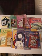 Diverse hobby boeken voor kaarten, brood deeg enz., Hobby en Vrije tijd, Ophalen of Verzenden, Zo goed als nieuw, Overige thema's