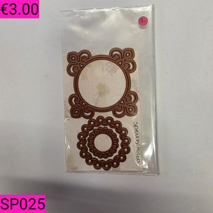 Snijmallen Spellbinders deel 2, Hobby en Vrije tijd, Kaarten | Zelf maken, Zo goed als nieuw, Pons of Mal, Overige thema's, Ophalen of Verzenden