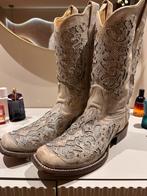 Corral Cowboy Laarzen - Maat 43 - Brede Kuit trouwen, Kleding | Dames, Schoenen, Ophalen of Verzenden, Zo goed als nieuw, Beige