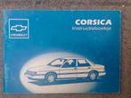Chevrolet Corsica instructieboek / handleiding, Ophalen of Verzenden, Nieuw, Chevrolet