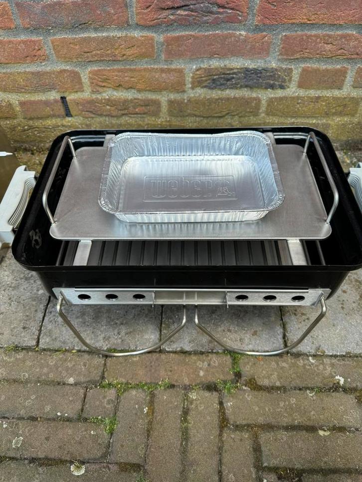 RVS Heat Deflector voor Weber Go Anywhere (WGA), Tuin en Terras, Houtskoolbarbecues, Nieuw, Met accessoires, Verzenden