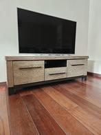 Haco Rough tv meubel 164bx50dx56h, Huis en Inrichting, Kasten | Televisiemeubels, 150 tot 200 cm, Minder dan 100 cm, Metaal, 50 tot 75 cm