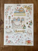 Knipvel Marij Rahder - bruiloft huwelijk, Ophalen of Verzenden, Nieuw, Overige thema's, Knipvel