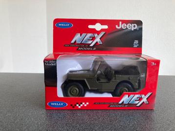 auto Welly Nex Jeep 1941 Willys MB NIEUW beschikbaar voor biedingen