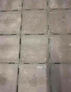 Gratis gratis 100m2 30x30 beton tegel 6cm dik stoeptegel, Ophalen, Gebruikt, 10 m² of meer, Beton