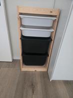 Ikea trofast kast met 4 bakken, Ophalen of Verzenden, Zo goed als nieuw