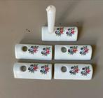5 Funny Design kandelaar voor mini kaarsjes, Overige materialen, Gebruikt, Wit, Ophalen of Verzenden