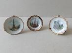 Antieke Limoges wand/minibordjes.Frankrijk.oa Eiffeltoren, Antiek en Kunst, Curiosa en Brocante, Ophalen of Verzenden