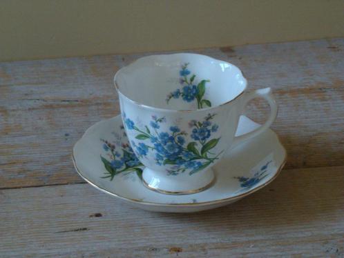 Servies, Royal Albert, Forget-me-not, gaaf, Antiek en Kunst, Antiek | Servies los, Ophalen of Verzenden