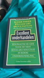 W. Ury - Excellent onderhandelen, Ophalen of Verzenden, Zo goed als nieuw, W. Ury; B. Patton; R. Fisher; Hugo Kuipers