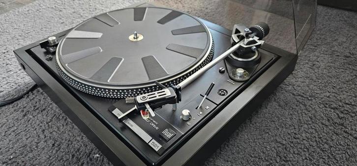 Dual 521 Platenspeler - Zeer Nette Staat, Audio, Tv en Foto, Platenspelers, Zo goed als nieuw, Platenspeler, Dual, Pitch-regelaar