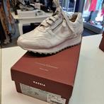 Hassia nieuwe sneakers veters zilver wit 36 leer nr 44798, Nieuw, Ophalen of Verzenden, Hassia, Wit