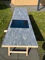 Showroom Keuken Aanrechtblad met Inductie Kookplaat, Ophalen, Zo goed als nieuw, 200 cm of meer, Minder dan 100 cm