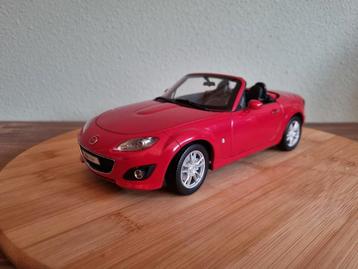 Paudi Mazda MX5 NC 3. Rood 1:18  **Zeldzaam** beschikbaar voor biedingen