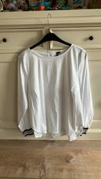 Witte blouse soulmate met stretch, Maat 38/40 (M), Ophalen of Verzenden, Lange mouw, Wit