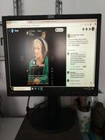 Professionele computermonitor IBM Thinkvision, Ophalen, Gebruikt, In hoogte verstelbaar, Overige typen