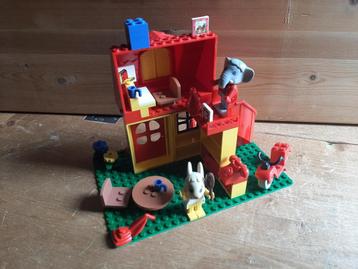 Fabuland Lego 3674 - Bonnie Bunny's Nieuwe Huis beschikbaar voor biedingen