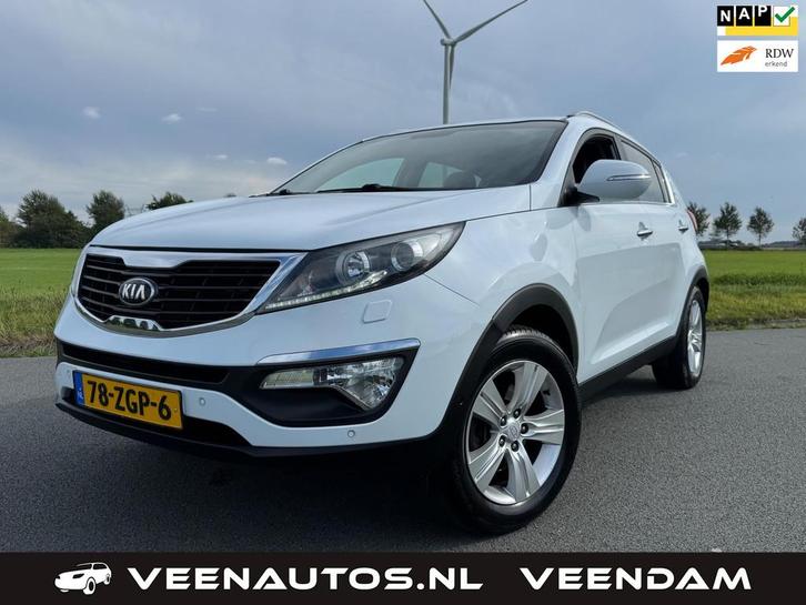 Kia Sportage 1.6 GDI Super Pack Luxe Vol Leder Cruise Clima, Auto's, Kia, Bedrijf, Te koop, Sportage, ABS, Achteruitrijcamera