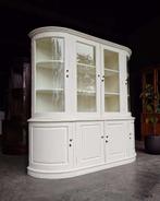 Ronde winkelkast | Organische witte buffetkast  #2420, Huis en Inrichting, Kasten | Buffetkasten, Niet ingevuld, 200 cm of meer