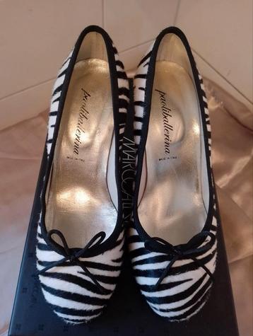 Luxe echt leer pums van PAOLIBALLERINA, 37 zebra print beschikbaar voor biedingen