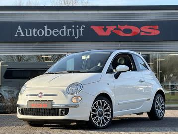 Fiat 500 0.9 TwinAir Lounge | Panodak | PDC | Leder | Telefo beschikbaar voor biedingen